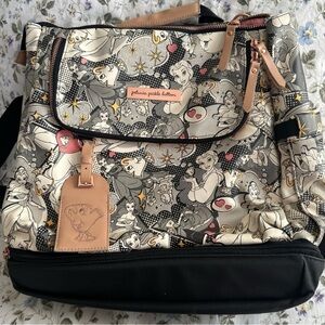 Petunia Pickle Bottom Black and White Backpack